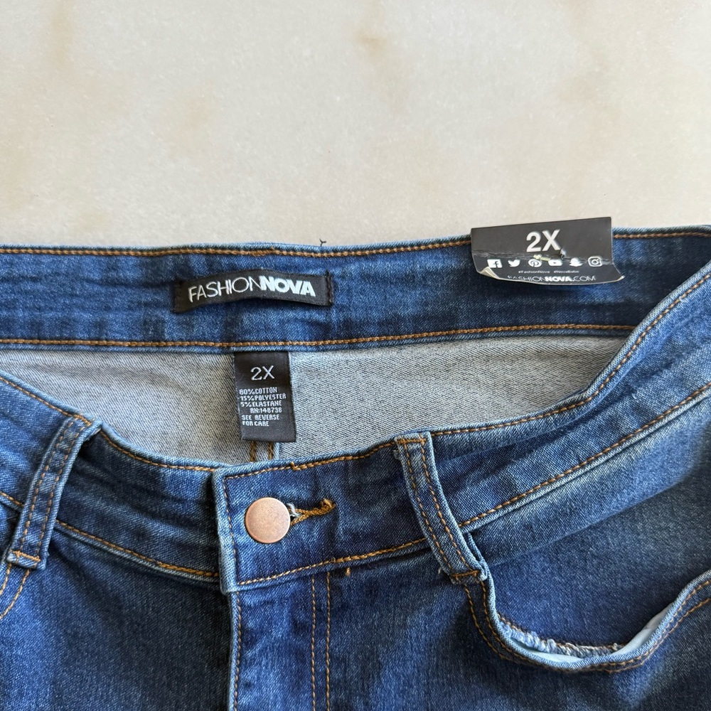 Denim Skinny Leg Jeans x 3